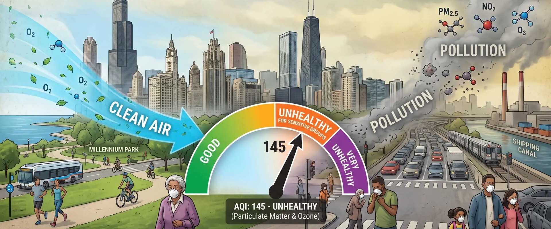 Chicago Air Quality Checklist Before Going Outside